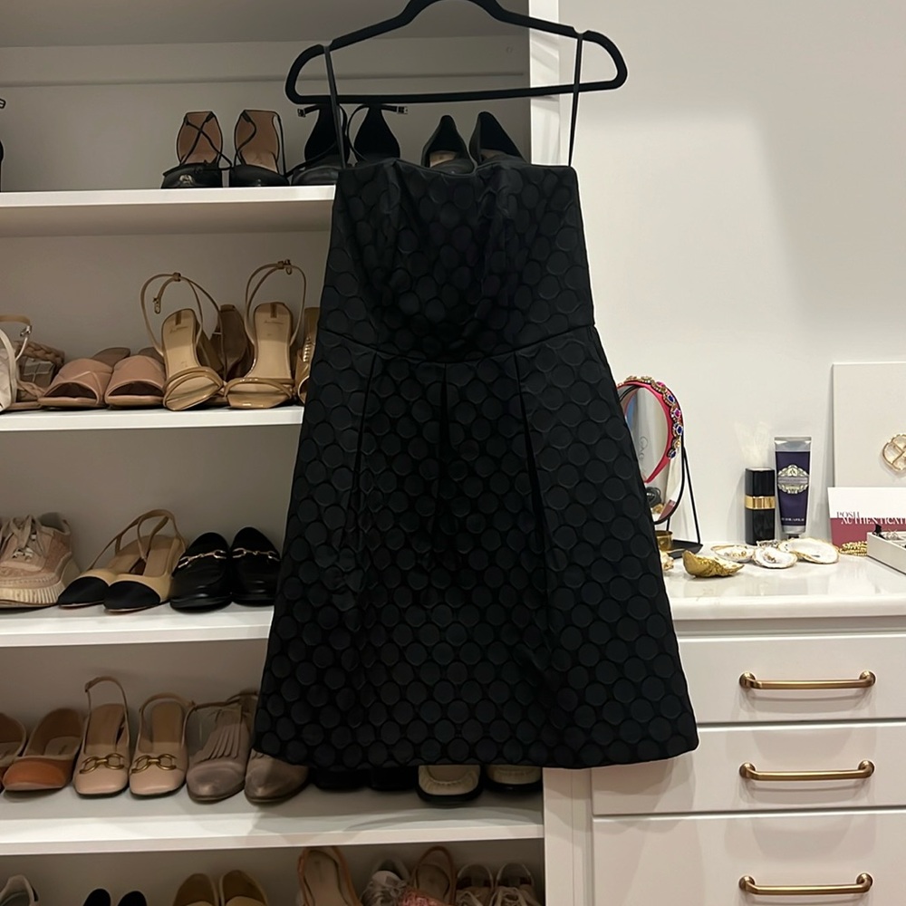 Black mini dress size 6 never worn